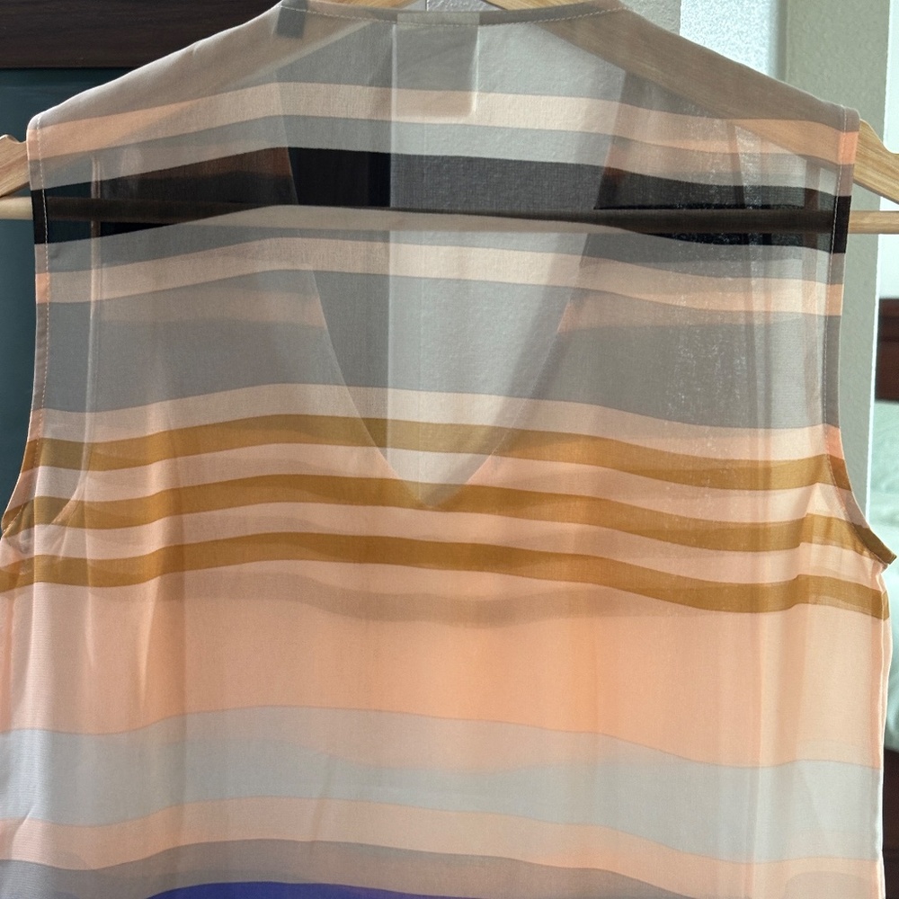 CAbi "Underline" Sheer Blouse - Size XS - Picture 6 of 10